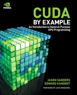 CUDA book cover