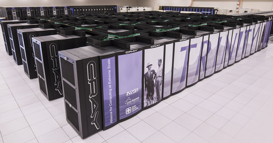 The Trinity Supercomputer at LANL is just one the new Cray XC 40 systems featuring Intel Xeon Phi