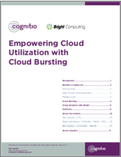 Get this white paper on Cloud Bursting from the insideHPC White Paper Library