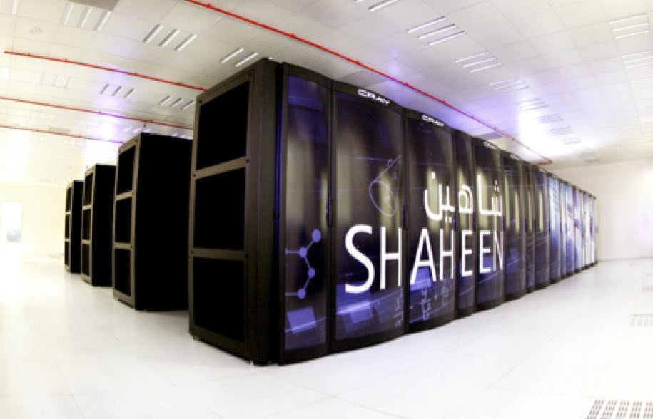 The Shaheen II supercomputer at KAUST. Photo credit: Anastasia Khrenova.