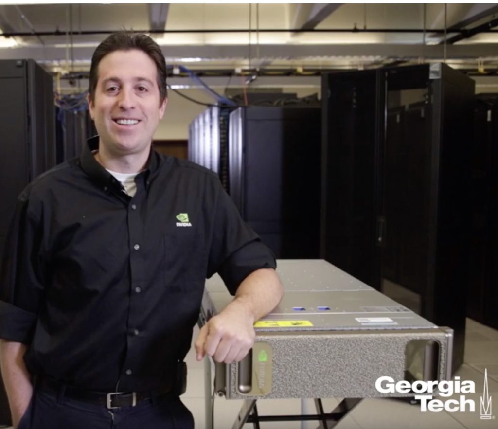 Video Unboxing the NVIDIA DGX1 at Tech High