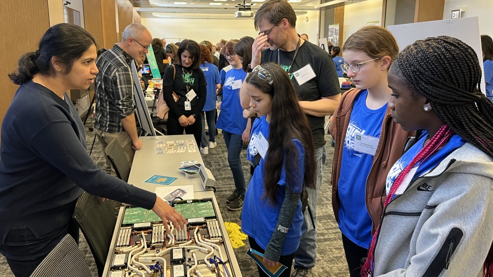 Argonne's annual Introduce a Girl to Engineering Day