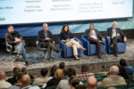 Department of Energy and National Nuclear Security Administration data leaders discuss data management during a panel discussion.