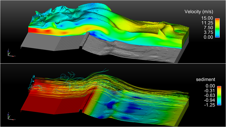 3d-isosurface-streamlines-and-erosion-hydraulic-jump